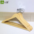 hotel anti-theft wooden hangers wholesale